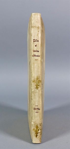 null DEMANDES D'AMOUR. Manuscrit sur peau de vélin. Seconde moitié du XVe siècle...