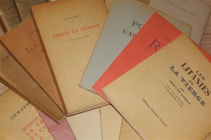 null GODOY Armand. Réunion de 20 ouvrages. - Paris, 1929-1951 ; ens. 20 vol. ou plaquettes...