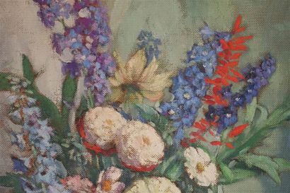 null Étienne DRIAN (1885-1961).
Bouquet dans un vase
Huile sur panneau d'isorel,...
