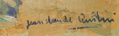 null Jean-Claude QUILICI (Né en 1941)
Le Destet, Alpilles
Huile sur toile, signée...