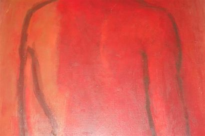 null Paul COLIN (1892-1985).
Nu rouge
Huile sur toile, signée en bas à gauche.
Haut....