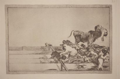 D'après Francisco de Goya y Lucientes (1746-1828)....
