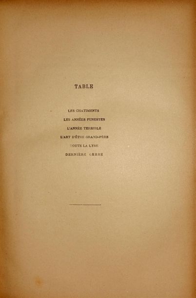 null Oeuvres complètes de Victor Hugo III : Les Châtiments - Les Années funestes...