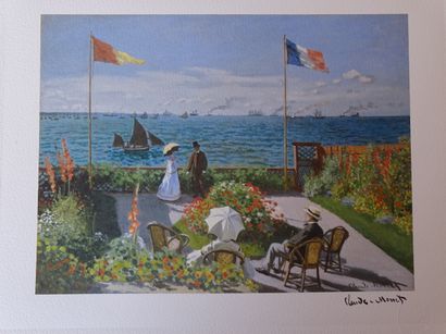 Claude Monet Claude Monet. Limited edition, 38x28cm ca. Gazette Drouot