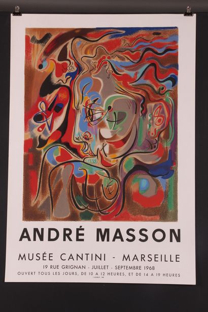 AFFICHE. André MASSON (d’après). 
