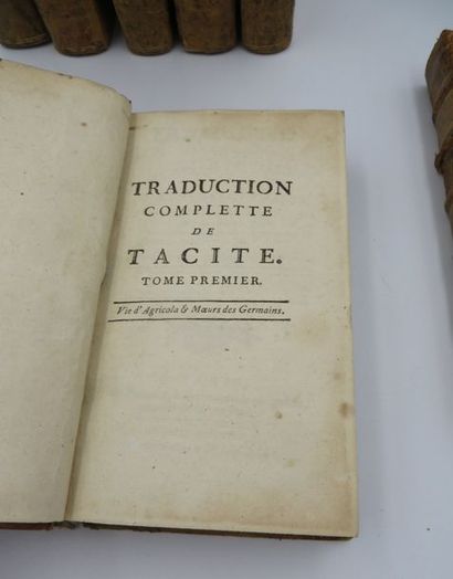 DOTTEVILLE J.H, Annales de Tacite, troisième édition, revue et corrigée par J.H DOTTEVILLE,...
