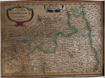 Trois cartes: Trois cartes:
- La partie septentrionale du Languedoc, gravure rehaussée
(...