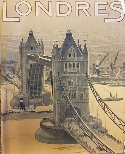 Sandy HOOK (1869-1970)Affiche LONDRE Sandy HOOK (1869-1970)
Affiche LONDRES illustrée...
