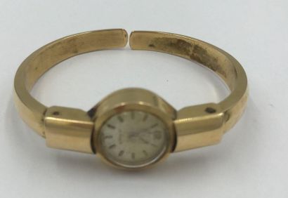 TELDA TELDA

Montre bracelet en or jane 18K (750 millièmes) , bracelet rigide

Poids...
