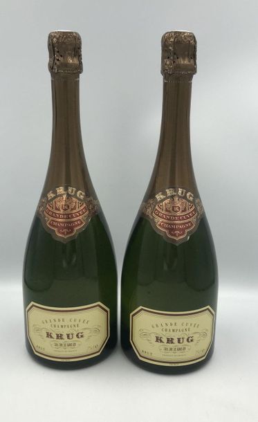 2 Bouteilles Champagne KRUG Grande Cuvée NM 2 Bouteilles Champagne KRUG Grande Cuvée...