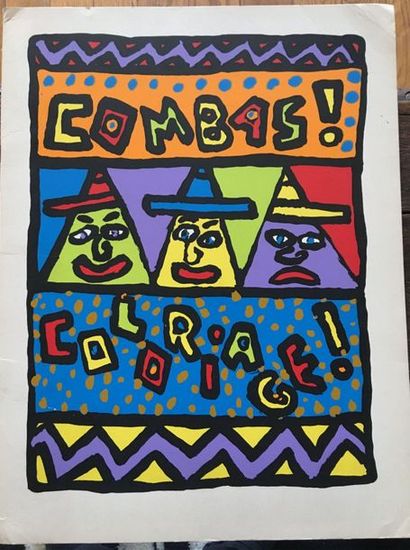 ROBERT COMBAS Robert COMBAS

COLORIAGE !, 1985

Neuf sérigrahies originales, éditons...