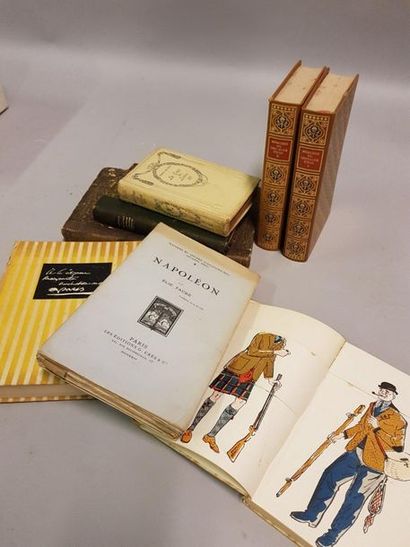 [HISTOIRE] [HISTOIRE] 

Lot de volumes reliés et brochés : "Napoléon" par Elie Faure,...