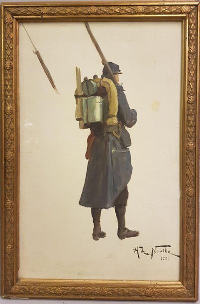 Alphonse de NEUVILLE Alphonse de NEUVILLE 

Soldat d'infanterie, 1881 

Huile sur...