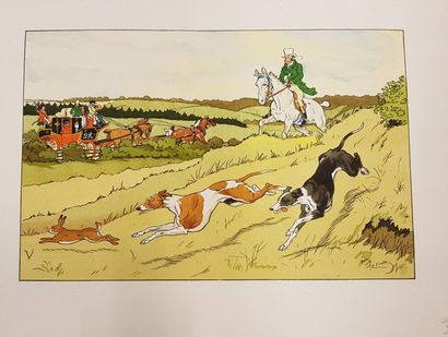 Harry Eliott (1882-1959) Harry ELIOTT (1882-1959)

Hare hunting

2 signed prints...