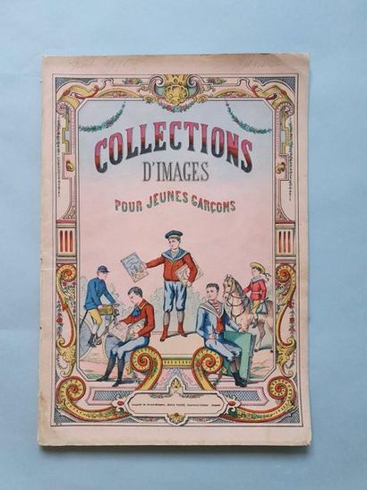 IMAGES & OUVRAGES Lot de collections d'images fin 19e siècle et ouvrages : 

"Collection...