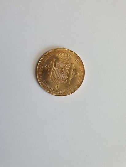Espagne ESPAGNE

Pièce de 100 pesetas en or, Alfonso III

Poids : 32,3g
