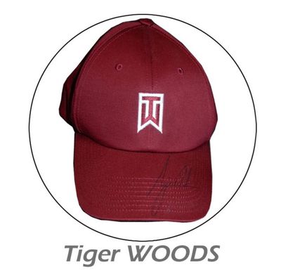 Tiger WOODS - Casquette de Golf Tiger WOODS

Casquette de Golf de Tiger Woods portée...