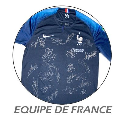 EQUIPE DE FRANCE -Football EQUIPE DE FRANCE -FOOT

Maillot Bleu de équipe de France...