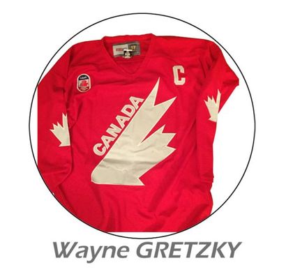 Wayne GRETZKY- Maillot de hokey Wayne GRETZKY

Maillot rouge de l'équipe nationale...