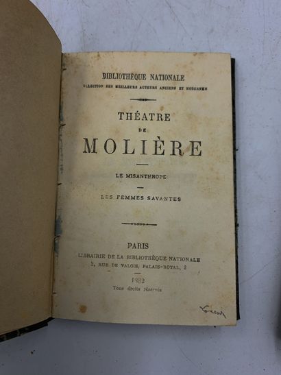 [LITTERATURE FRANCAISE] 5 vol. [LITTERATURE FRANCAISE] 5 vol.

- VOLTAIRE, Oeuvres...