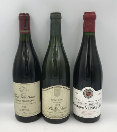 Lot de 3 Bouteilles comprenant : Pack of 3 Bottles including : 

- 1 Bottle SAUMUR...