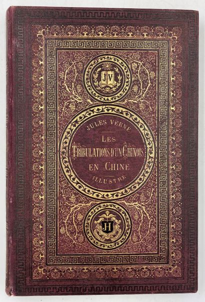 Jules VERNE, Les tribulations d'un chinois en Chine, dessins par Benett, Bibliothèque...
