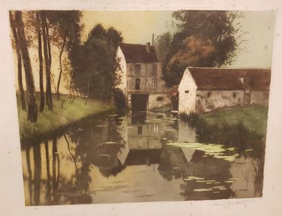 Henri FOURDAIN Henri FOURDAIN

Landscape

Four lithographs on paper signed lower...