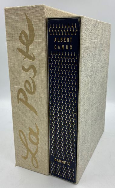 Albert CAMUS Albert CAMUS

La peste, 2 vol in -4 broché, illstrations de Edy-Legrand,...