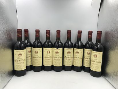9 Bouteilles MADIRAN Vieilles Vignes mise Château Laffitte Ceston, 1994 9 Bottles...