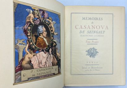 null [CASANOVA] 10 vol. 


CASANOVA DE SEINGALT, Mémoire de Casanova de Seingalt...