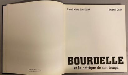 null ART-SCULPTURE] 5 vols. 


- Carol Marc LAVRILLIER, Michel DUFET, "BOURDELLE...