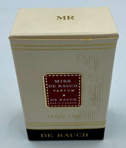 DE RAUCH " Miss de Rauch " DE RAUCH " Miss de Rauch " 

Flacon en verre, étiquette...