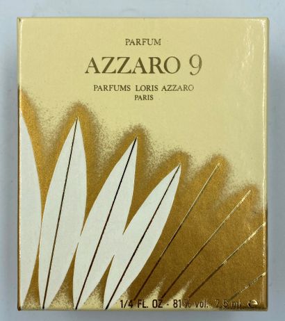 LORIS AZZARO " Azzaro 9 " LORIS AZZARO " Azzaro 9 " 

Flacon en verre, de forme arrondie,...