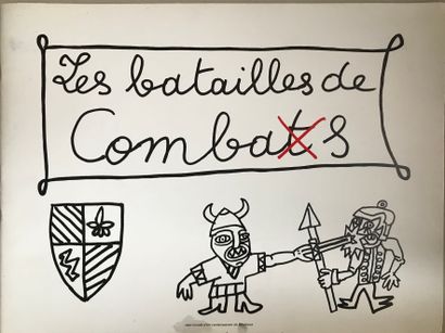 Robert Combas Robert COMBAS

"LES BATAILLES DE COMBAS", 1987

Album réalisé pour...