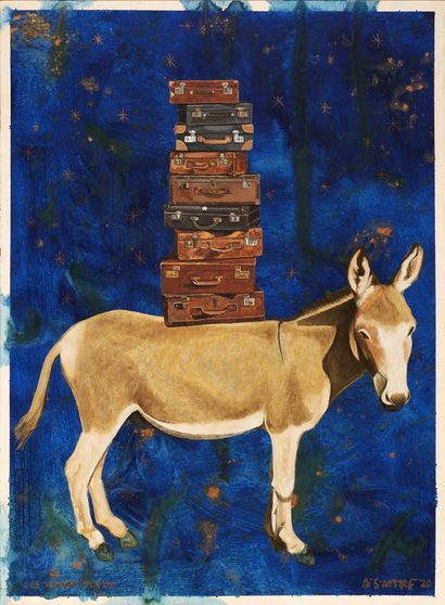Mauro DI SILVESTRE Mauro DI SILVESTRE

"THE TRAVELS OF A DONKEY", 2020

Acrylic and...