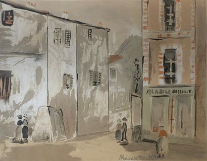 Maurice Utrillo Maurice UTRILLO

THE BEAUTIFUL GABRIELLE

Lithography on paper signed...