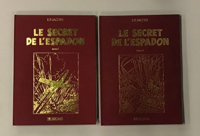 JACOBS JACOBS

Blake et Mortimer

Le secret de l’espadon

Deux volumes toilés aux...