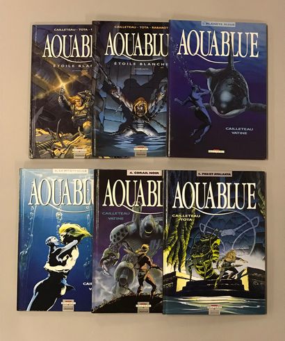 VATINE VATINE

Aquablue

6 volumes en édition originale, deux avec ex libris numérotés...