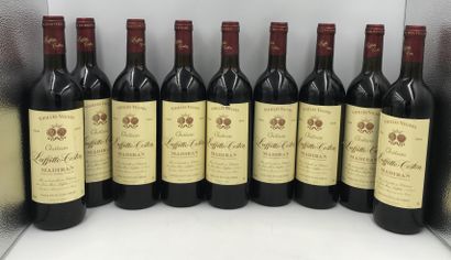 9 Bouteilles MADIRAN Vieilles Vignes mise Château Laffitte Ceston, 1994 9 Bouteilles...