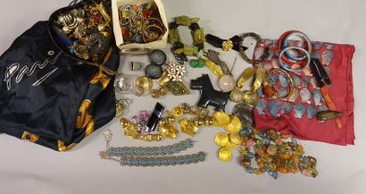 HERMES. GUERLAIN. BIJOUX HERMES. GUERLAIN. BIJOUX

Fort lot de bijoux fantaisies...