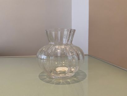 Vase "acadie" en cristal de Daum Vase "acadie" en cristal de Daum

Signé sur le talon,...
