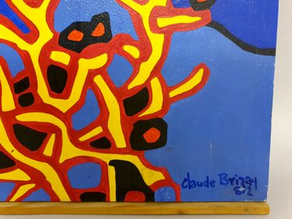 Claude Brizay (?) Claude Brizay (?)

Panneau peint à décor d'animaux et arc-en-ciel

74...