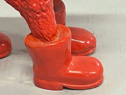 William SWEETLOVE William SWEETLOVE


"RED LAMB WITH BOOTS", 2007


Sculpture laqué...