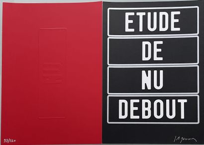 Joel DUCORROY Joel DUCORROY


"ETUDE DE NU DEBOUT" (diptyque) 


Deux lithographie...