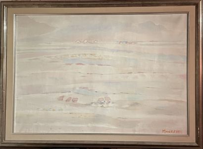 * Francis MARECHAL * Francis MARECHAL

'BRUME DE NUIT", 1964

Huile sur toile signe...