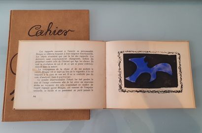 VERDET (André). Georges Braque. Le solitaire. Paris, Hazan, 1959, in-8 oblong, cart....