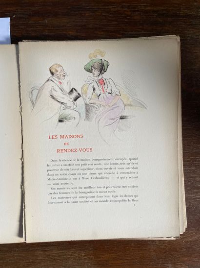 [BOUTET] 1 vol. [BOUTET] 1 vol.


Henri BOUTET, "Ces dames!...", éditions Paris Lahure,...