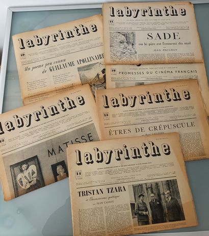 [REVUE] - LABYRINTHE. Journal mensuel des lettres et des arts. 1er année 10 (15 juillet...