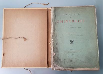 LA FIZELIERE - CHAMPFLEURY - HENRIET. La vie et l’œuvre de Chintreuil. Paris, Cadart,1874,...