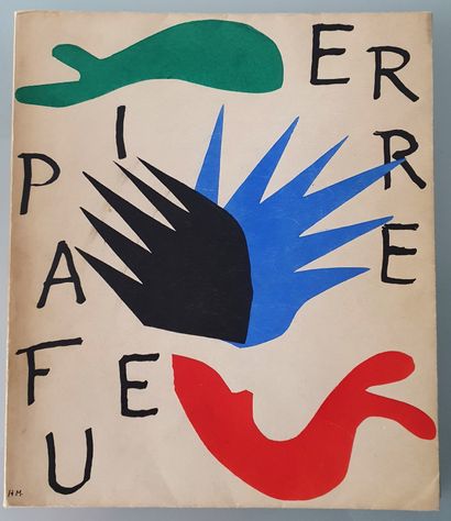 MATISSE (Henri). Pierre à feu. Les miroirs profonds. Paris, Maeght, 1957, in-4, carré,...